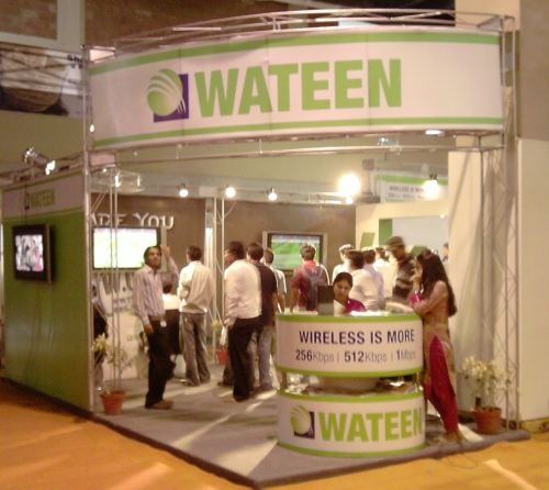 Wateen Booth at ITCN 2009
